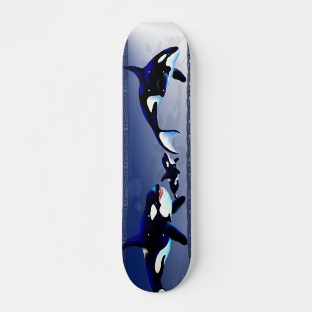 Killerwal-Familien-Skateboards Skateboard (Vorne)