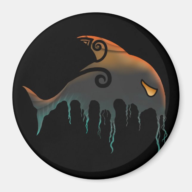 Killerwal Halloween Magnet (Vorne)