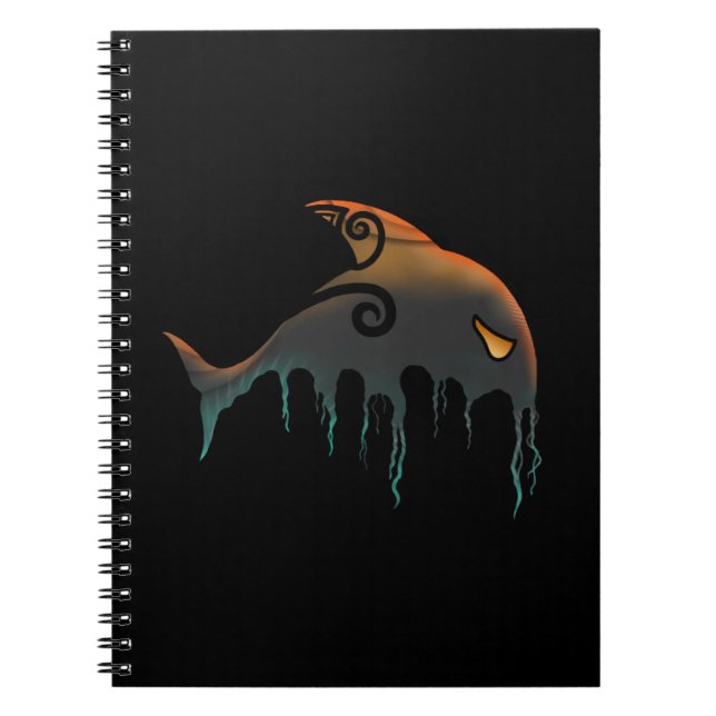 Killerwal Halloween Notizblock (Vorderseite)