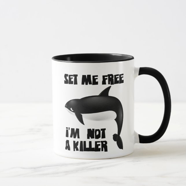 Killerwal - Schwertwal Tasse (Rechts)