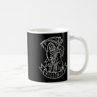 Killin It, Funny Grim Sensenmann störte Tattoo Art Kaffeetasse