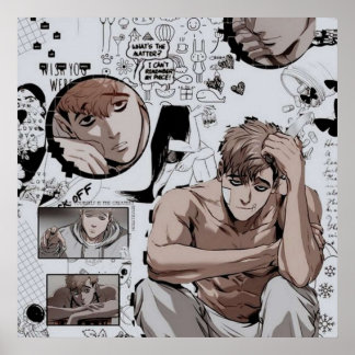 Killing Stalking Muscular Boy  Poster