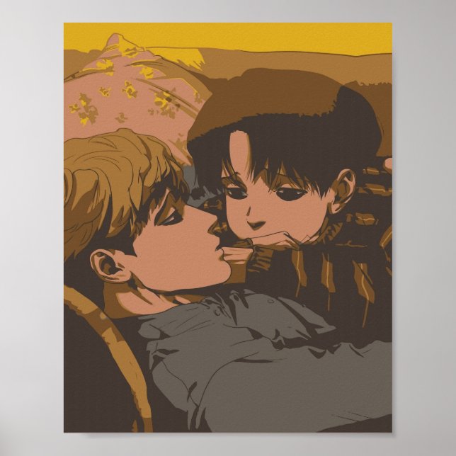 killing stalking yoonbum x sangwoo cute  poster (Vorne)