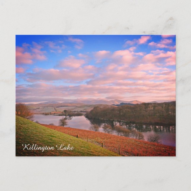 Killington Lake District England Feiertagspostkarte (Vorderseite)