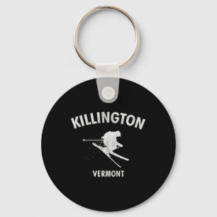 Killington Ski T-Shirt Vermont Ski Schlüsselanhänger
