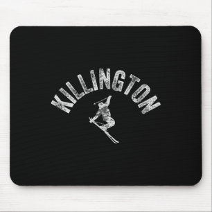 Killington Ski Vintage Skifahren Vermont Cooler Sk Mousepad