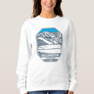 Killington Skigebiet Winter Vermont Sweatshirt