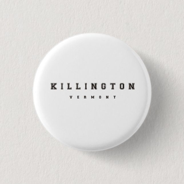 Killington Vermont Button (Vorderseite)