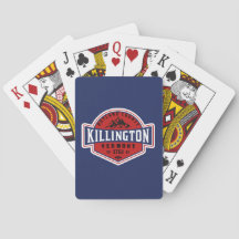 Killington VT Skifahren Spielkarten