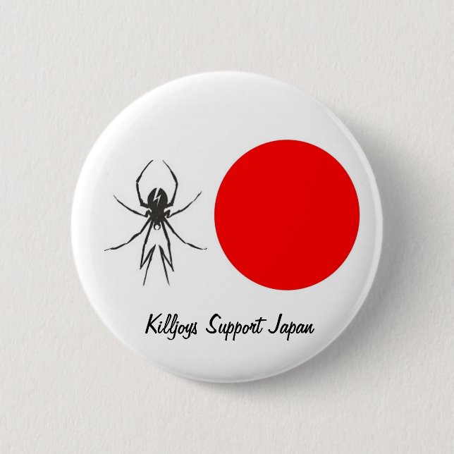 Killjoys-Unterstützung Japan Button (Vorderseite)