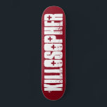 Killosopher Original Skateboard Deck<br><div class="desc">Bereiten Sie sich darauf vor,  es mit dem ersten Killosopher Skateboard Deck zu töten. Entworfen von Criss Jami.</div>