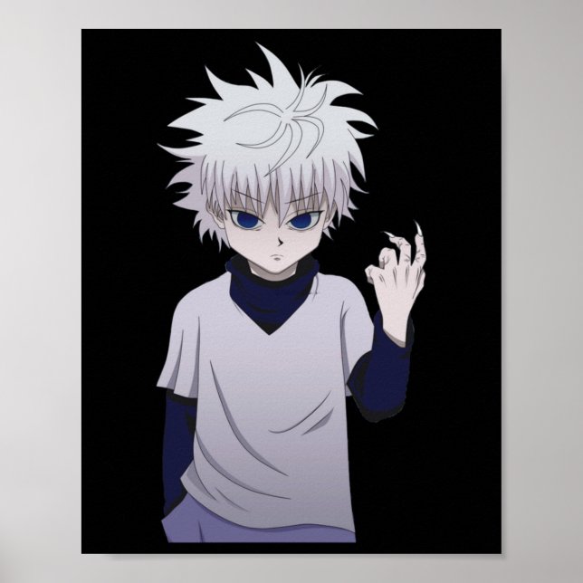 Killua Zoldyck Sticker Poster (Vorne)