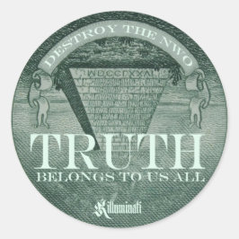 Killuminati - Aufkleber "Wahrheit gehört uns allen