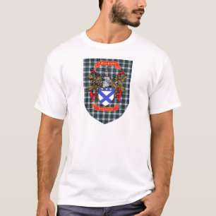 Kilpatrick Wappen auf Colquhoun KleiderTartan T-Shirt