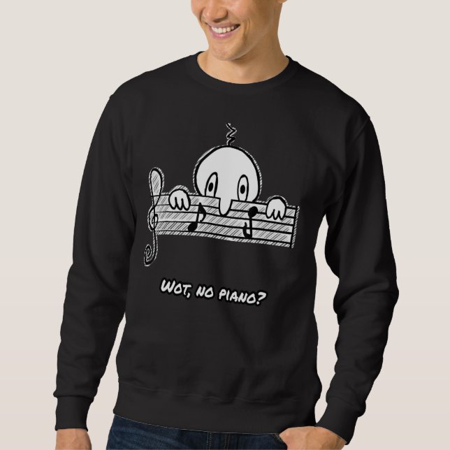 Kilroy-Musiker 10 Sweatshirt (Vorderseite)