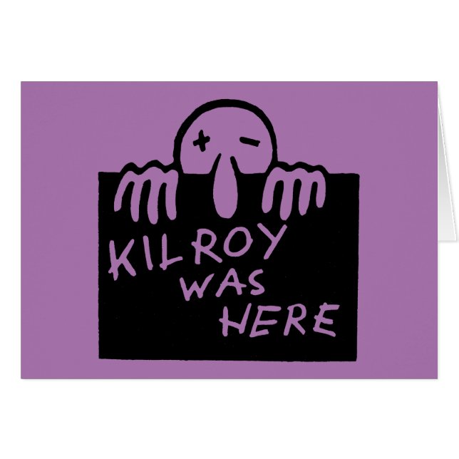 Kilroy war hier (Vorderseite (Horizontal))