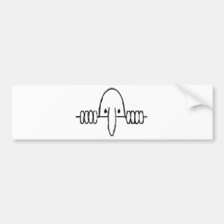 Kilroy war HIER Autoaufkleber