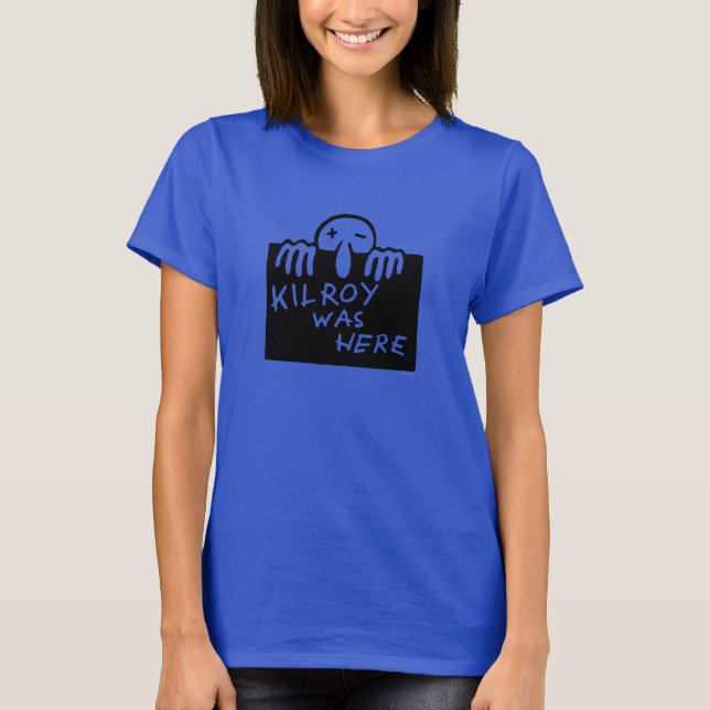 Kilroy war hier T-Shirt (Vorderseite)