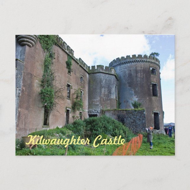 Kilwaughter Burg, Landkreis Antrim Postkarte (Vorderseite)