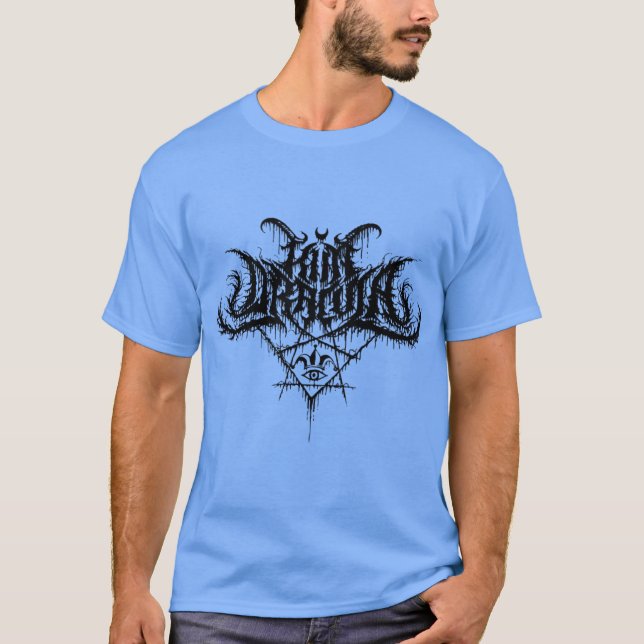 KIM DRACULA MERCH Mädchen T-Shirt (Vorderseite)