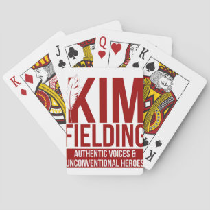 Kim Fielding Logo Spielkarten