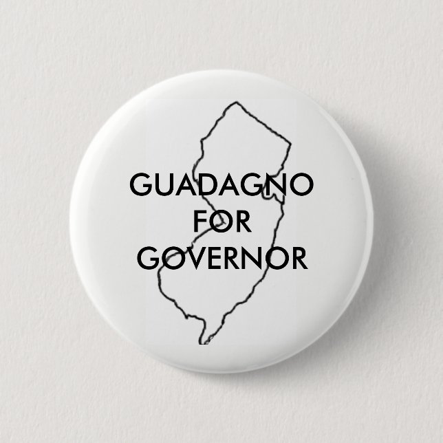Kim Guadagno für New-Jersey Gouverneur 2017 Button (Vorderseite)