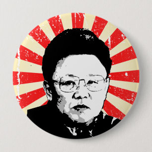 Kim Jong Il Button