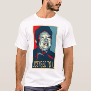 Kim Jong-il genehmigte nach IL T-Shirt