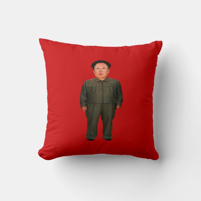 Kim Jong Il Kissen (Vorderseite)