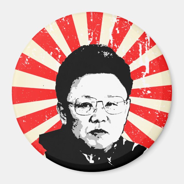 Kim Jong Il Magnet (Vorne)