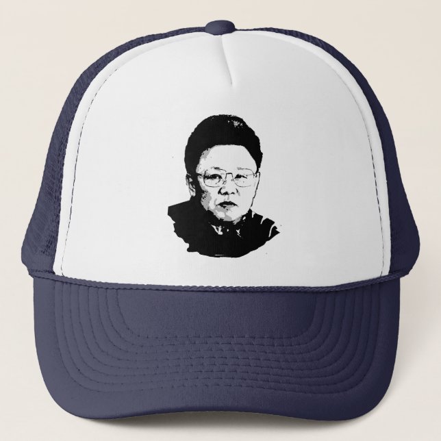 Kim Jong Il Truckerkappe (Vorderseite)