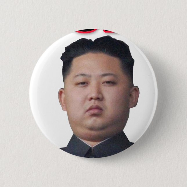 Kim- Jong-ilbogen Button (Vorderseite)