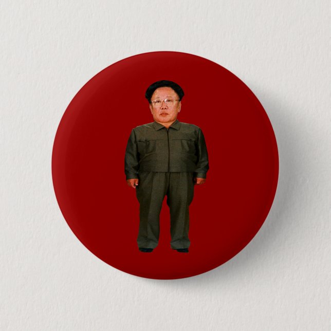 Kim Jong illin Button (Vorderseite)