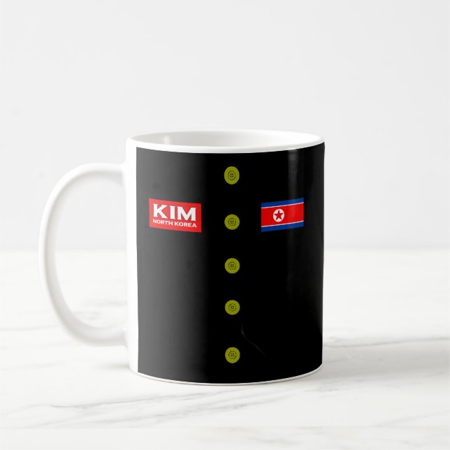 Kim Jong Un Halloween Kaffeetasse (Links)