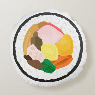 Kimbap Rundes Kissen