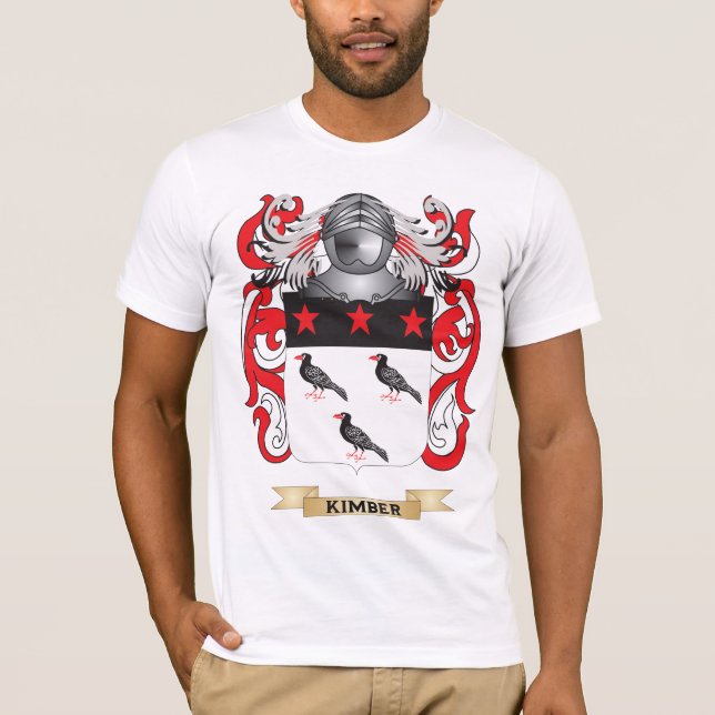 Kimber Wappen (Familienwappen) T-Shirt (Vorderseite)