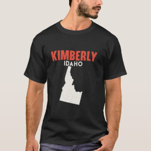 Kimberly Idaho USA Staat Amerika Reisen Idahoan T-Shirt