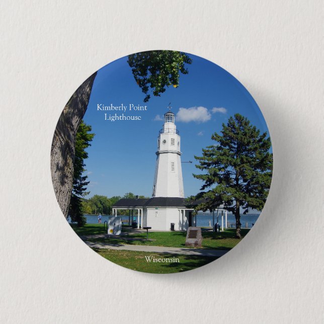 Kimberly Point Leuchtturm-Taste Button (Vorderseite)