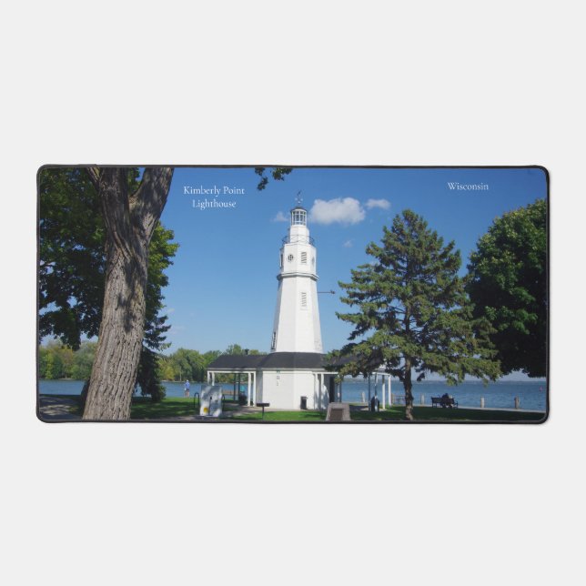 Kimberly Point Lighthouse Desk Mat (Recto)