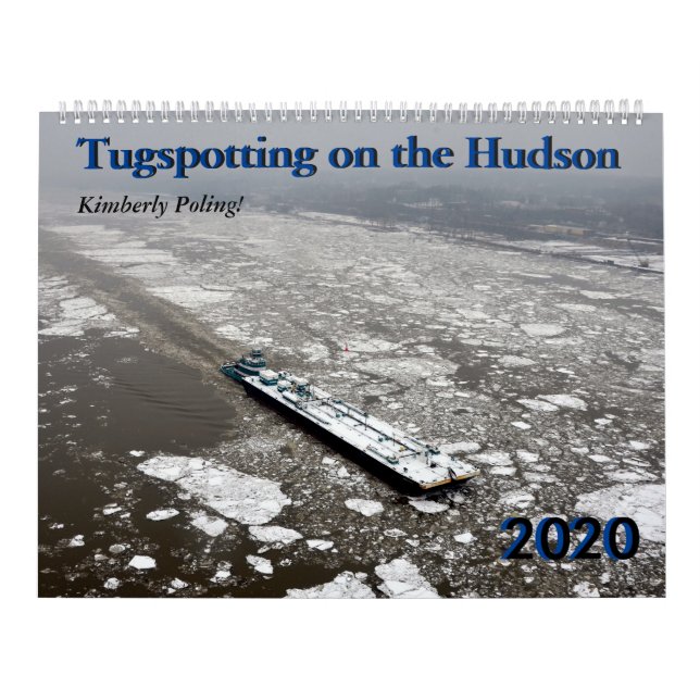 Kimberly Poling Tugspotting auf dem Hudson 2020 Kalender (Titelbild)
