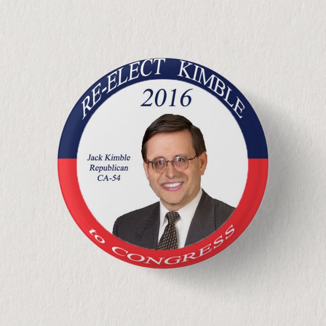 Kimble 2016 Kampagnen-Knopf Button (Vorderseite)