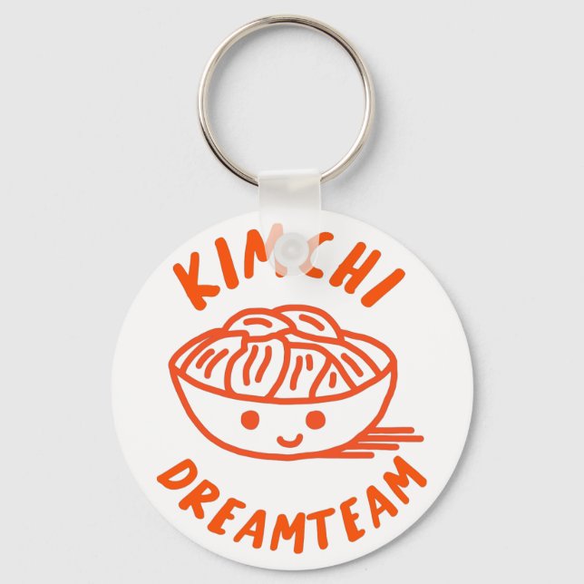 Kimchi Dreamteam Schlüsselanhänger (Vorderseite)