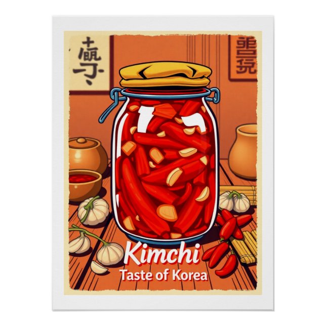 Kimchi - Geschmack von Korea Poster (Vorderseite)