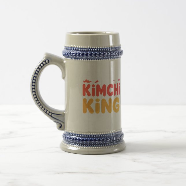 Kimchi King Bierglas (Links)