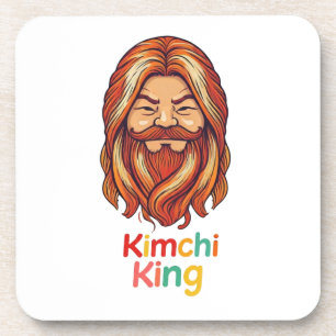Kimchi King Getränkeuntersetzer