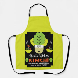 Kimchi Kitchen Zuhause Made Food Schürze