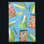 Kimchi Zutaten Wasserfarbener Fun Fermentation Geschirrtuch<br><div class="desc">Dekorieren Sie Ihre Küche mit diesem lustigen Kimchi Geschirrtuch. Ein tolles Ferien-,  Haus- oder Hochzeitsgeschenk! Sie können ihn anpassen und auch Text hinzufügen. Karo in meinem Shop für viel mehr Farben und Muster!</div>