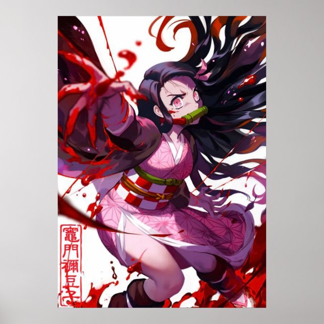 Kimetsu no Yaiba Nezuko Poster (Vorne)