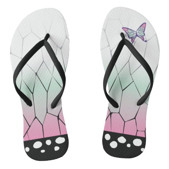 Kimetsu no Yaiba Shinobu Kocho paire de tongs (Semelle)