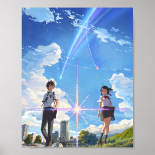 kimi no na wa your name front textless BEST RES Poster